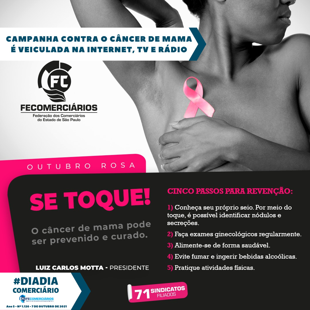 Campanha contra o câncer de mama