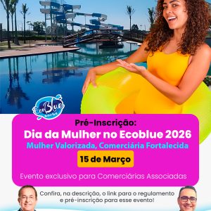 Pré Inscrição Dia da Mulher 2026
