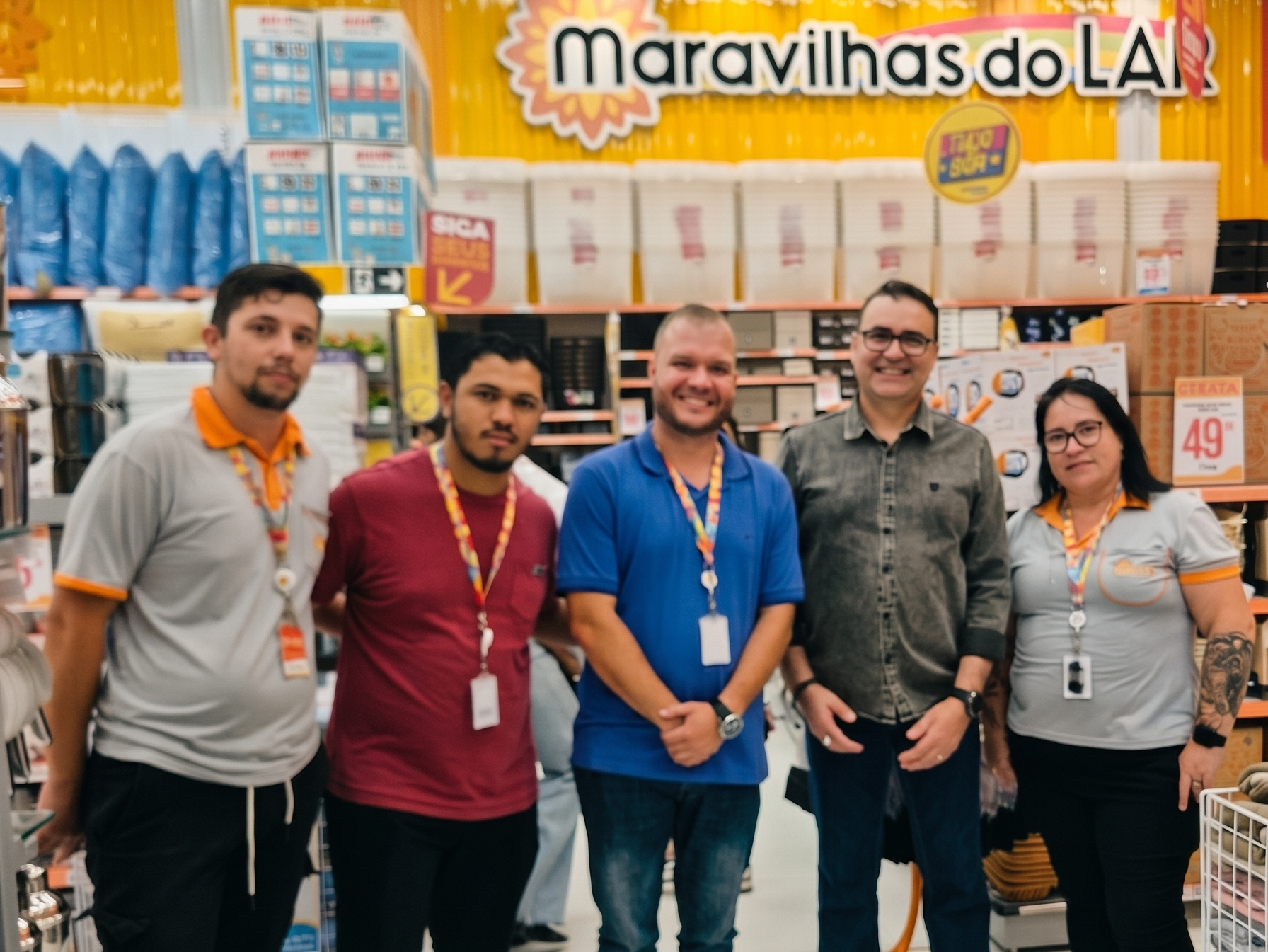 Presidente do Sincomerciários presente na Inauguração da Maravilhas do Lar em Avaré