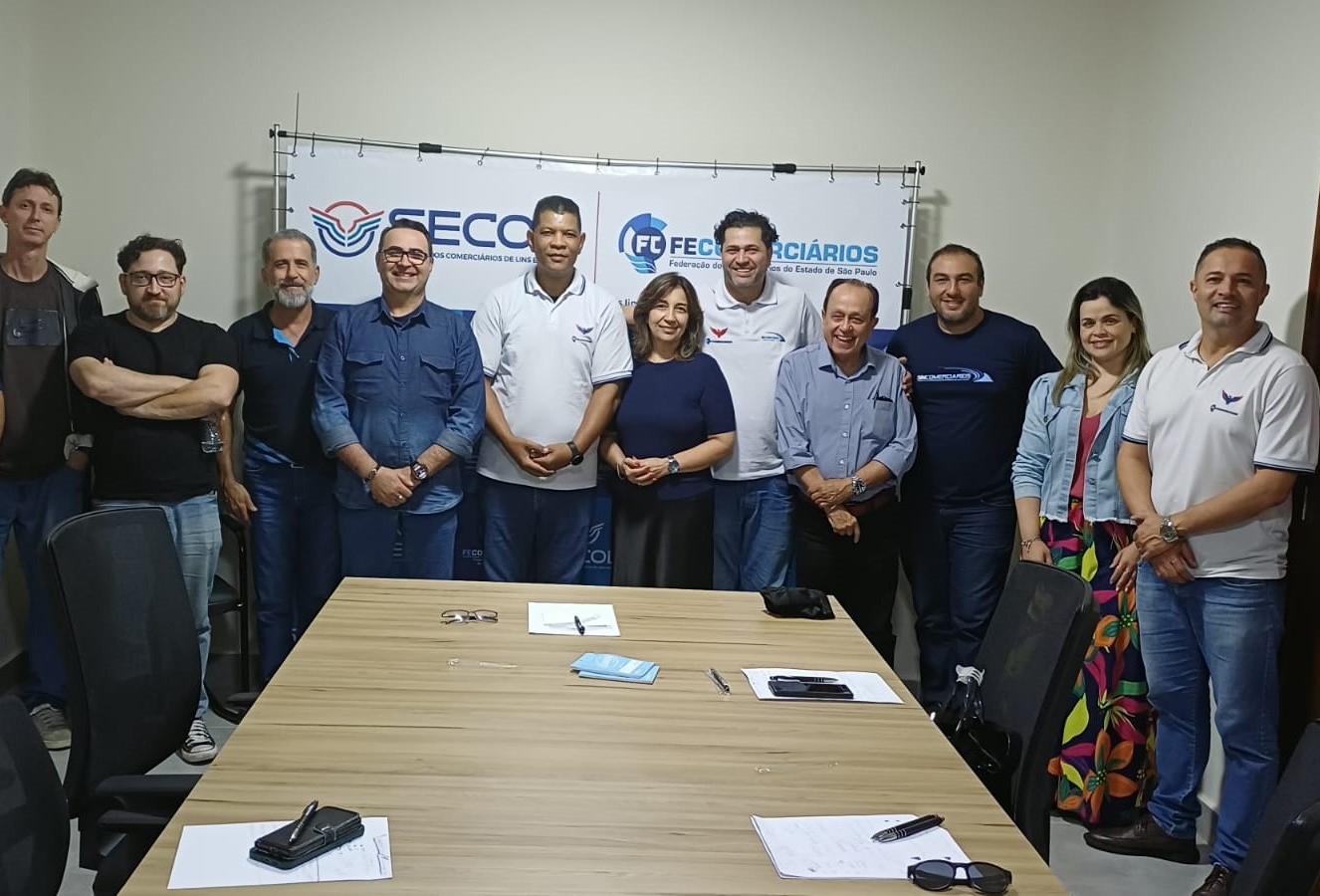 Presidente do Sincomerciários de Avaré participa de reunião final para o 1º Torneio Regional de Futsal dos Comerciários
