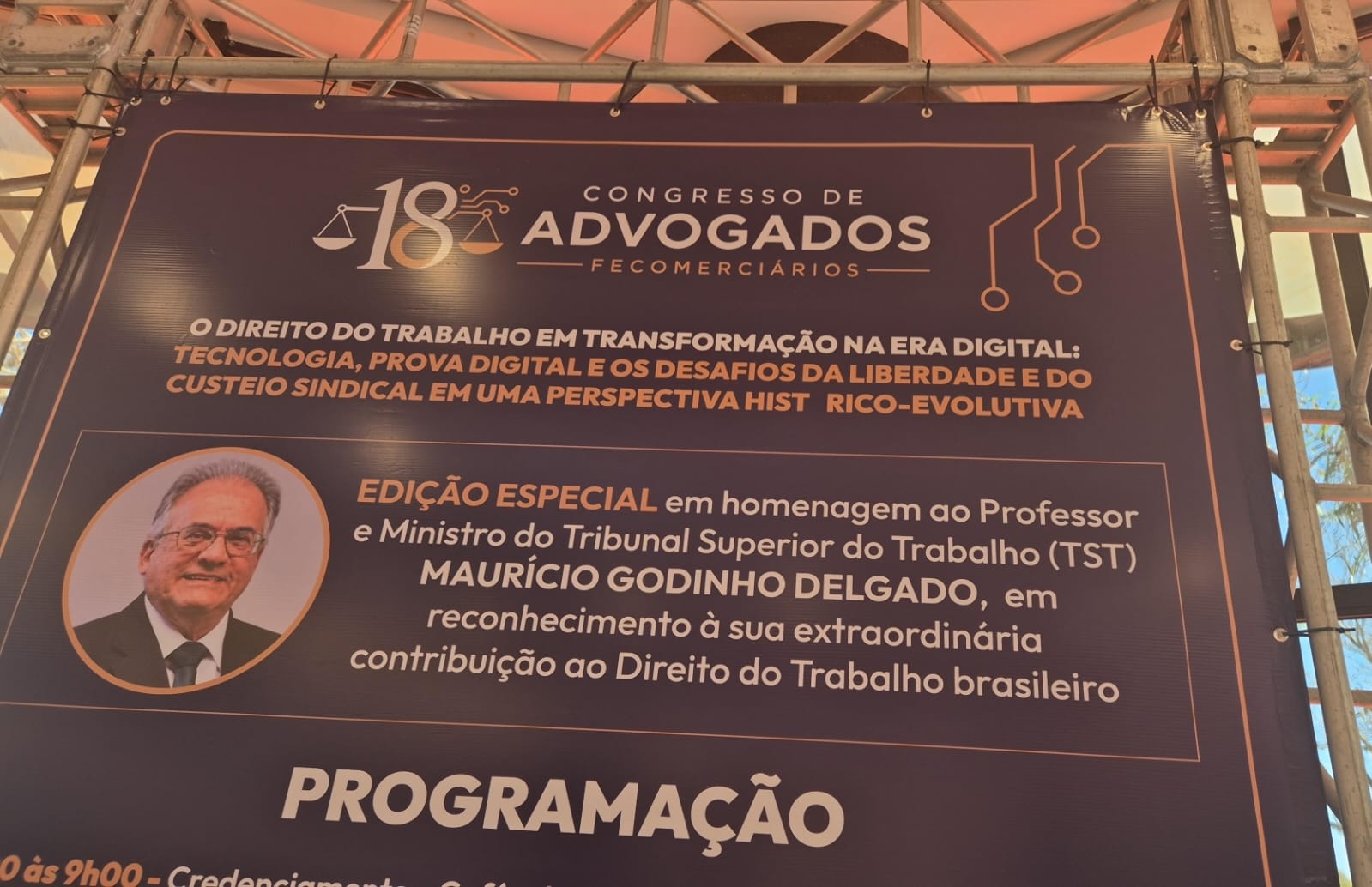 Sincomerciários de Avaré participa do 18º Congresso de Advogados da Fecomerciários